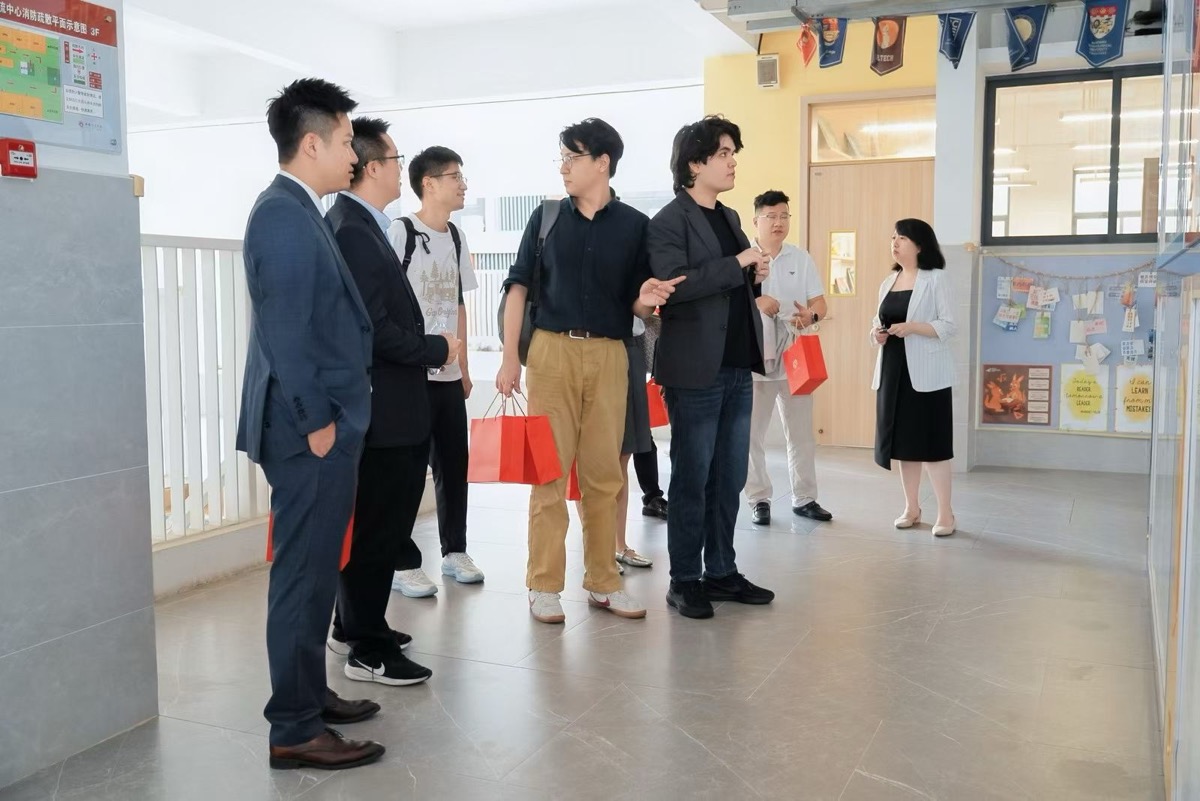 WeWrites 团队参访惠州市博雅培文实验学校校园